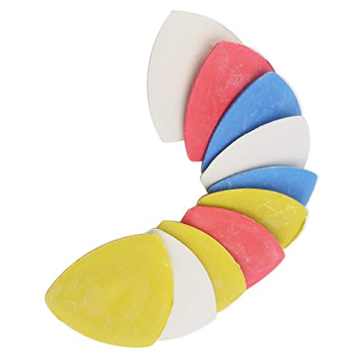 ULTECHNOVO 10 PeÃ§as Coloridas Tecido Giz Alfaiates Marcadores ApagÃ¡veis â€‹â€‹Costura Pintura PÃ³