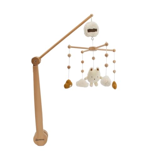 Mobile musical Boubou Domiva cadeau de naissance idéal pour lit enfant