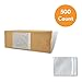 PSBM 500 PCS 9.5 x 12 Inch Clear Blank Packing List Envelopes, Shipping Documents Pouches/Sleeves for Mailing Labels, Invoices, Documents and Packing Slips