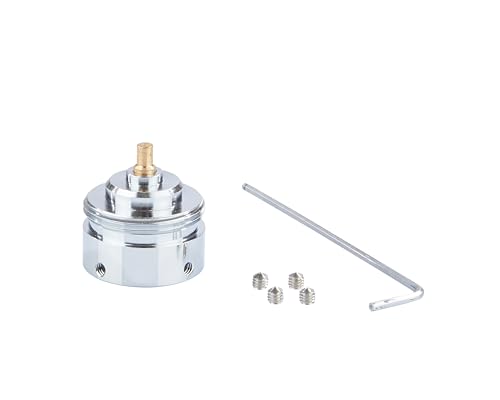 Eurotronic 700099 Danfoss RAVL Metalladapter für Heizkörperthermostate (Zubehör für Heizungsthermostat hochwertiger Heizkörperventiladapter lange Lebensdauer Anschluss: 26mm)