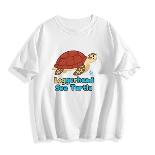 Kids Tshirts Sea'Turtle |Ocean Conservation Tee Girls Boys Summer Clothes for Teens Short Sleeve Tops