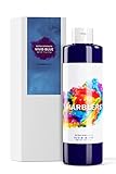 MARBLERS Liquid Colorant 11oz (310g) [Vivid Blue] | Water-Based | Dye, Tint, Pigment | Odorless | Non-Toxic | For Concrete, Cement, Mortar, Grout, Gypsum, Water-Based Paint, Jesmonite, Plaster