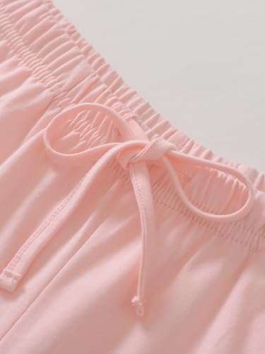 Image of Women's Petite Cotton Pajama Set Petite Length Pjs