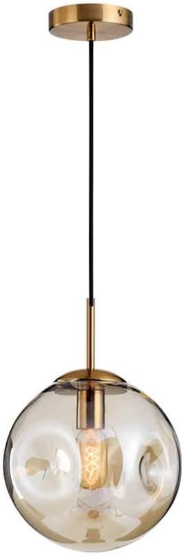 Lampe suspendue en verre design pour illuminer votre table de salle à manger