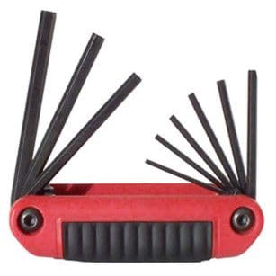 OKSLO GourmetGalley 25912 9-in-1 Small Fold Up Hex Key Set
