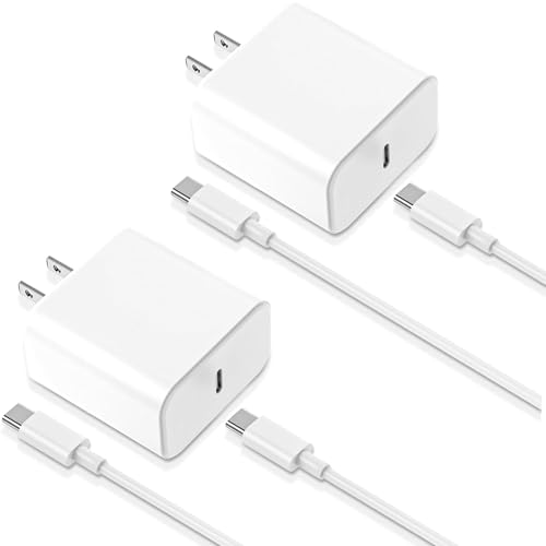 Save 33% on 2-Pack 33W Fast iPhone Charger with USB-C Cables