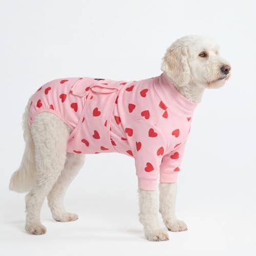 Image of Spark Paws Dog Recovery Suit - Surgical Onesie After Surgery, Male & Female