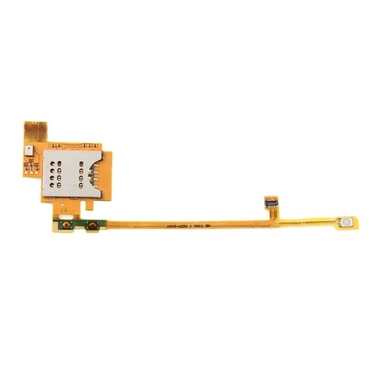 Mobile Phone Replacement Parts SIM Card Flex Cable for Sony Ericsson Pro MK16i MK16 Spare Part