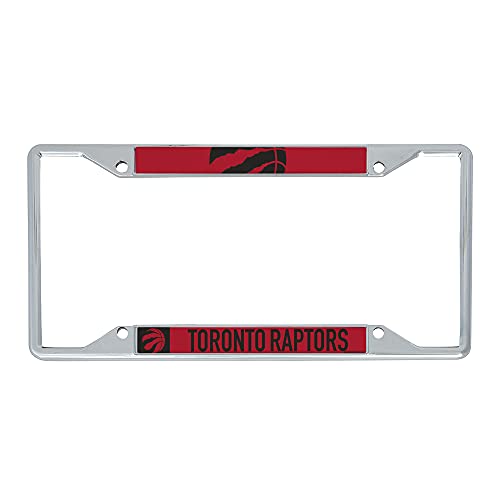 Desert Cactus Toronto Raptors Car Accessories NBA Basketball Team Metal License Plate Frame for Front or Rear of Car (Up Close)