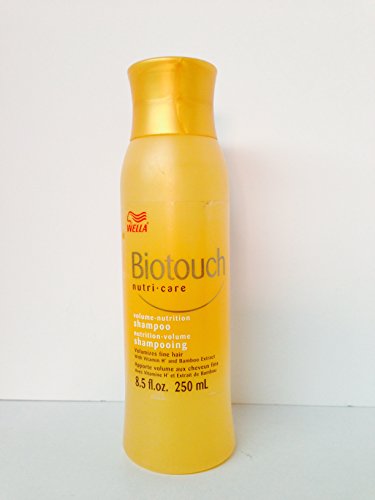 Wella Biotouch Volume-nutrition Shampoo for Fine Hair 8.5 Oz