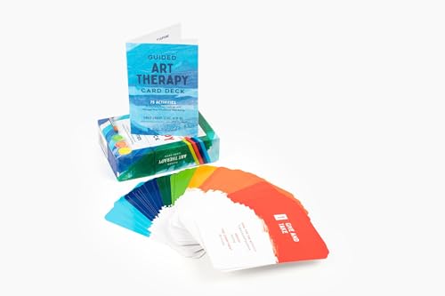 Guided Art Therapy Card Deck: 75 Activities to Explore Your Feelings and Manage Your Emotional Well-Being Cards – October 31, 2023 - Image 4