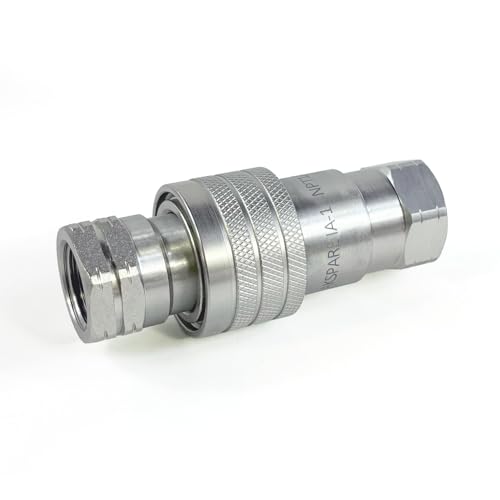 Image of 1 /2'' NPT ISO7241-A 1 /2 inch Body Size Hydraulic Quick Connect Coupling /Coupler With Dust Caps