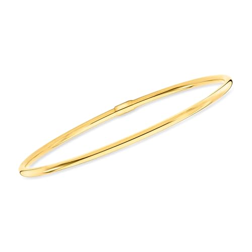 Ross-Simons Italian 10kt Yellow Gold Bangle Bracelet