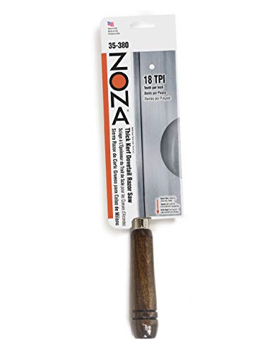 Zona 35-380 Thick Dovetail Saw, 18 TPI, 020-Inch Kerf, Blade Length 8-Inch, Cut Depth 1-3/4-Inch, Silver
