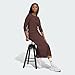 adidas Women's All SZN Winterized Slim FIT Long Dress, Shadow Brown, XS