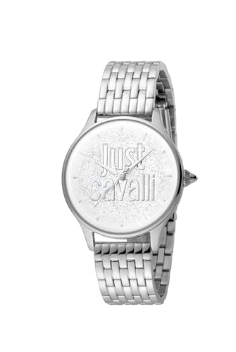 Just Cavalli Orologio Analogueico Quarzo Donna con Cinturino in Acciaio