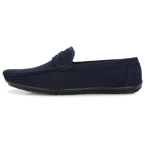 Image of Stylelure Eco Friendly & Light Weight Flexible Mesh Knit Loafers Driving Shoes for Men