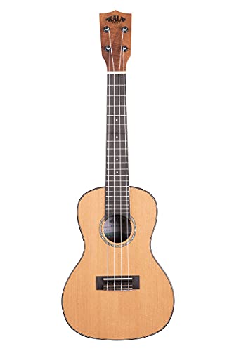 Kala KA-SCAC-C-BAG – Solid Cedar Top Acacia, Ukulélé Concert, livré avec housse - Les Beatles, Paul McCartney, John Lennon, RIngo Starr, George Harrison Kala KA-SCAC-C-BAG - Solid Cedar Top Acacia, Ukulélé Concert, livré avec housse – Image 3