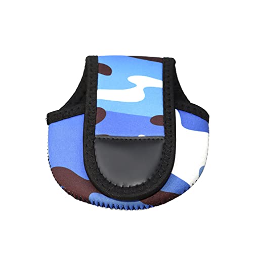 Nawwgy Casting-Baitcast Reel Case-Reel Glove for 50 100 200 300-Series Baitcaster Thickened Neoprene Water Drop Wheel Bag