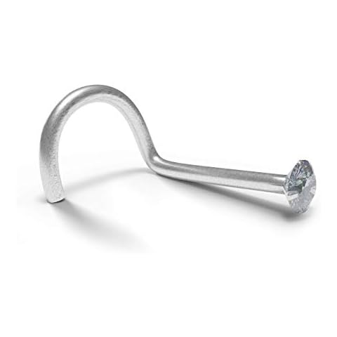 Broche Monster Piercing Or Blanc 9K Cover