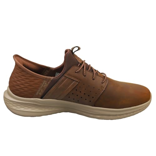 Skechers Men's Slade - Zachary Hands Free Slip-in Men's Casual, Brown, 7, Medium, US by Skechers - Image 7