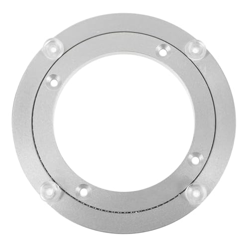 Cabilock Restaurant Use Heavy Duty Turntable Base Rotating Display Stand for Dining Tables Stable Design for Professional Use and Kitchen