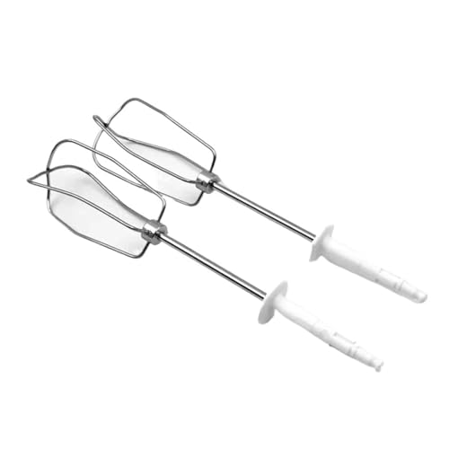2 Uds, Compatible Con Licuadora Braun, HM4644 HM1010 HM3000 Batidor De Huevos Mezclador De Acero Inoxidable Batidor De 4 Cables Accesorios De Cocina