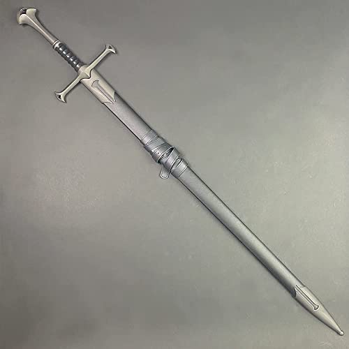Medieval Crusader Sword With Scabbard. Dull Edge For Collection, Gifts And Cosplay (King) #TOP4
