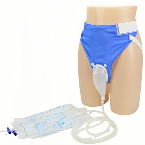 Urinoir portable homme pour incontinence urinaire avec collecteur de lit réutilisable