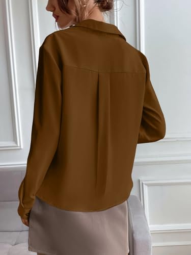 Image of GRECIILOOKS Shirt for Women Stylish | Long Shirt for Women | Oversized Shirt for Women | Women Shirt | Tops for Woman