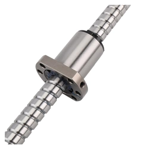 Metal Ball Screw nut C5 Ballscrew SFU3210 End Machined CNC Parts with Bearin Ball Nut BK BF Mode Use for 3D Printer Ball Screw(250mm)