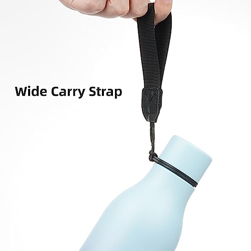 Image of Konokyo 18 oz Insulated Stainless Steel Metal Water Bottle with Strap