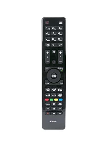 AULCMEET RC4860 Replacement Remote Control Compatible with Hitachi 4K OLED Smart TV 32HXC01UB 32HXC41 22HXJ06UA 32HXC01 32HXC01U 32HXC01UA 32HXT16U 40HXT16UB 40HXT16UJ