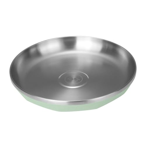KICHOUSE Redondo De Acero Inoxidable Para Frutas Mariscos Cenas Barbacoas Limpieza Fácil De Usar Multiusos Para Cocina Hogar Restaurante