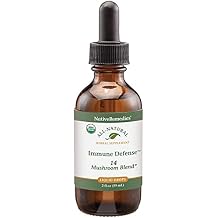 العلاجات الأصلية Immune Defense 14 مزيج الفطر لحماية وظيفة نظام المناعة والحفاظ عليها ، 2 Fl oz.