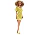Barbie Doll Rainbow Dress Colors 6 Pack Girls Fashionable Chic Ethnic Six Dolls Easter Rainbow Set Spring Fashions (HKX88)