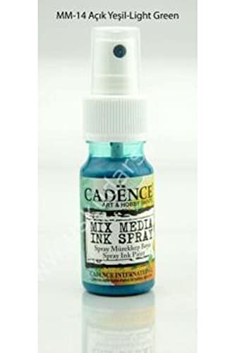 Cadence Spray Mix Media Verde Claro Ref. MM14