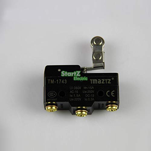 10Pcs 15A 250𝖵AC miniature micro switch Omrons micro switch zippy micro switch TM VM 1743 Z-15GW2277-B