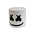 Produktbild ATpart Marshmallow DJ Maske Musik Festival DIY Voller Kopf Helm Party Kostüm Konzert Requisiten Bass Musik Bars Prop