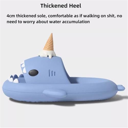 Ice Cream Shark Slides,Windmill Shark Slides, Original Shark Slides Slippers Sandals for Men Women2