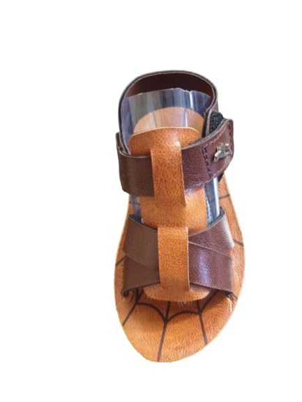 Hatch baby kids Casual & Stylish PU Sandals Brown/Tan color for boys (4_years) (B09WMW94NL) Amazon Price History, Amazon Price Tracker