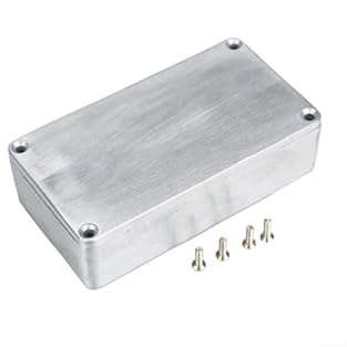 *Good quality: Crafted with high-quality aluminum alloy material and undergoes a special refining process, this Aluminum Case Stomp Box Effects Pedal guarantees excellent quality. *Easy to use: With convenient installation and compatibility with vari...