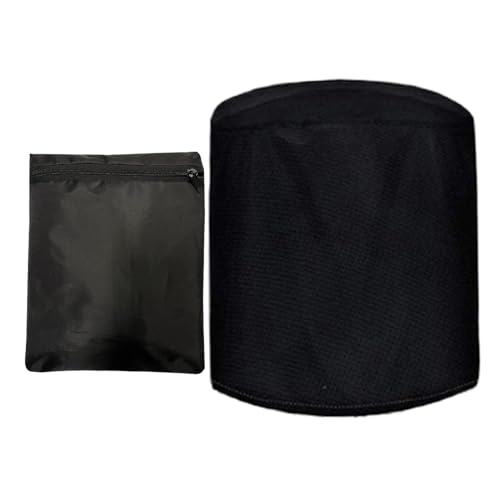 Funda para ahumador, cubierta impermeable para parrilla de carbón, resistente a los rayos UV, protector de tela Oxford 210D con cierre de cordón para patio trasero, camping