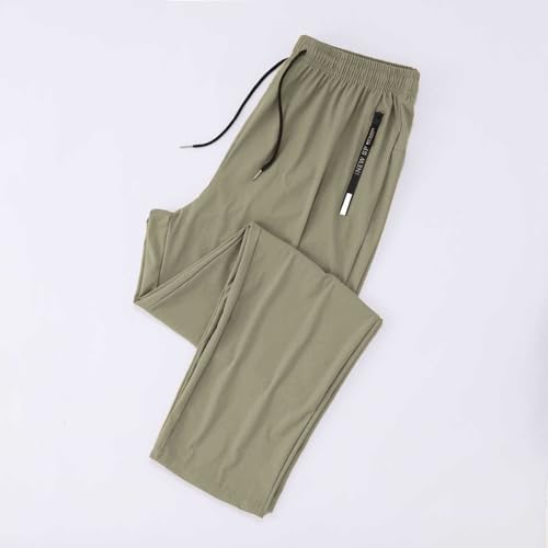 Image of Pants for Women Over 50, Ice Silk Womens Casual Ice Silk Breathable Pants