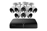 Lorex Fusion 4K 12 Camera Capable (8 Wired + 4 Wi-Fi) 2TB Wired DVR System with Active Deterrence Bullet Cameras