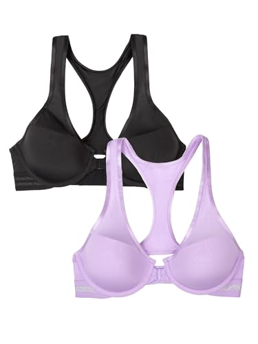 Racerback Bra soutien-gorge ouverture facile fin des douleurs de dos taille 2XL+