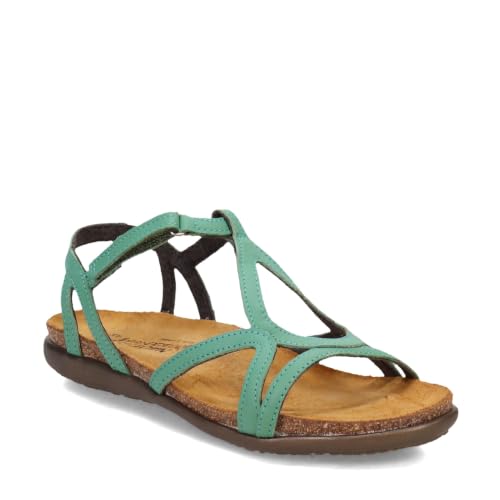 Image of NAOT Footwear Women's Dorith Sandal with Cork Footbed and Arch Support Footbed - Adjustable Sandal With Backstrap - Comfort and Support - Lightweight and Perfect for Travel - Narrow to Medium Fit