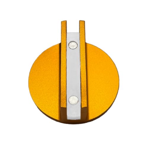 Image of Jack Pad Suitable for Universal Vehicles 0.4 inch Slotted Aluminum Groove Frame Guide Rail Adapter(Orange)