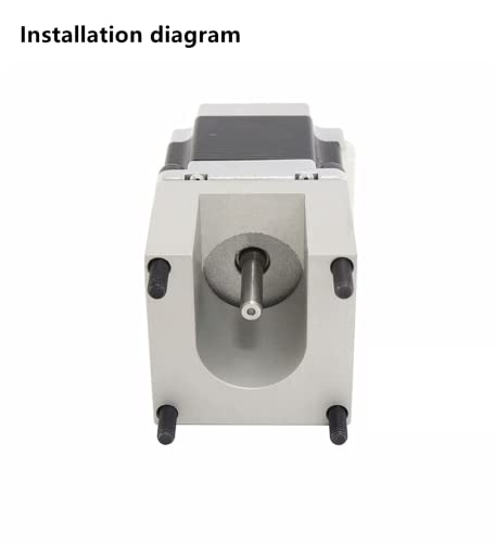 cnctopbaos 3pcs nema23 stepper motor mounting bracketmotor aluminum mount base support plate holderwith 12pcs screws for stepper servo motor seatcnc routerengraving machine