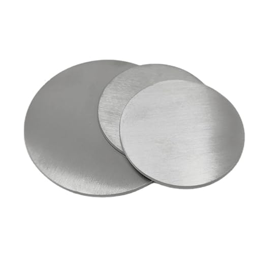 Disque circulaire en tôle 304 diamètre 100mm épaisseur 3mm rond métal